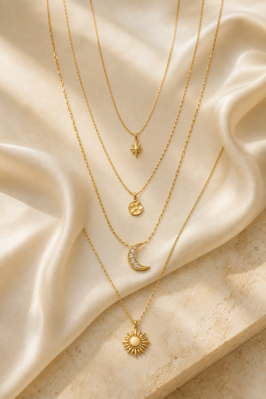 Necklaces jewelry collection