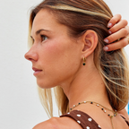 'Tainted Hearts' Hoop Earrings — view 3