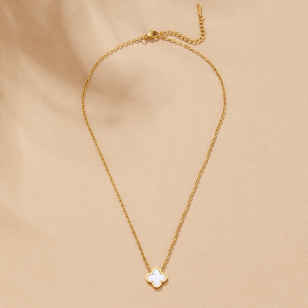 White Clover Necklace — view 3