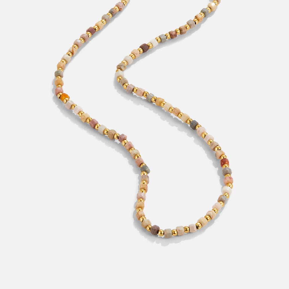 Alashan Stone Bead Necklace — view 1