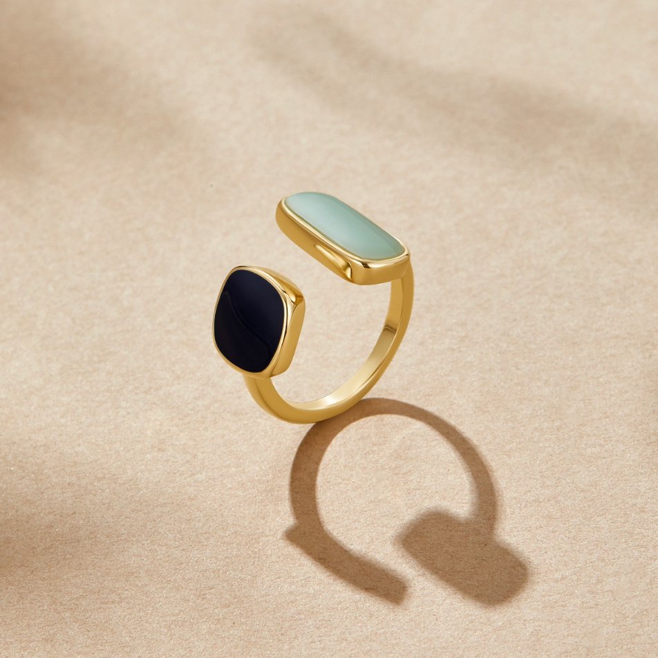 Aquamarine Wrap Ring — view 1