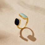 Aquamarine Wrap Ring — view 1