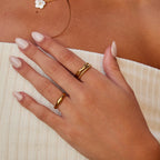 Ara Twisted Crossed Ring — view 6