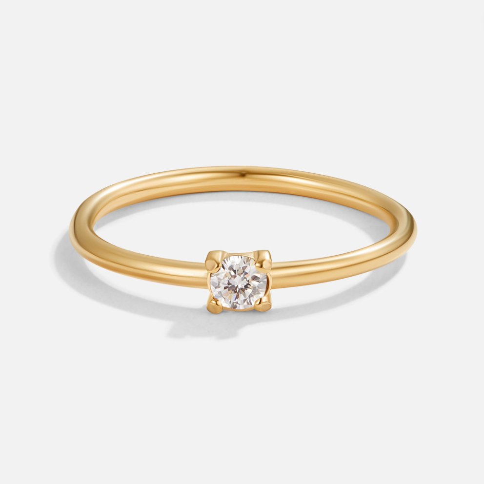 Birthstone 18K Gold Rings — view 10