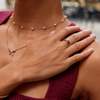 Elena Three-Toned Loop Ring — view 5