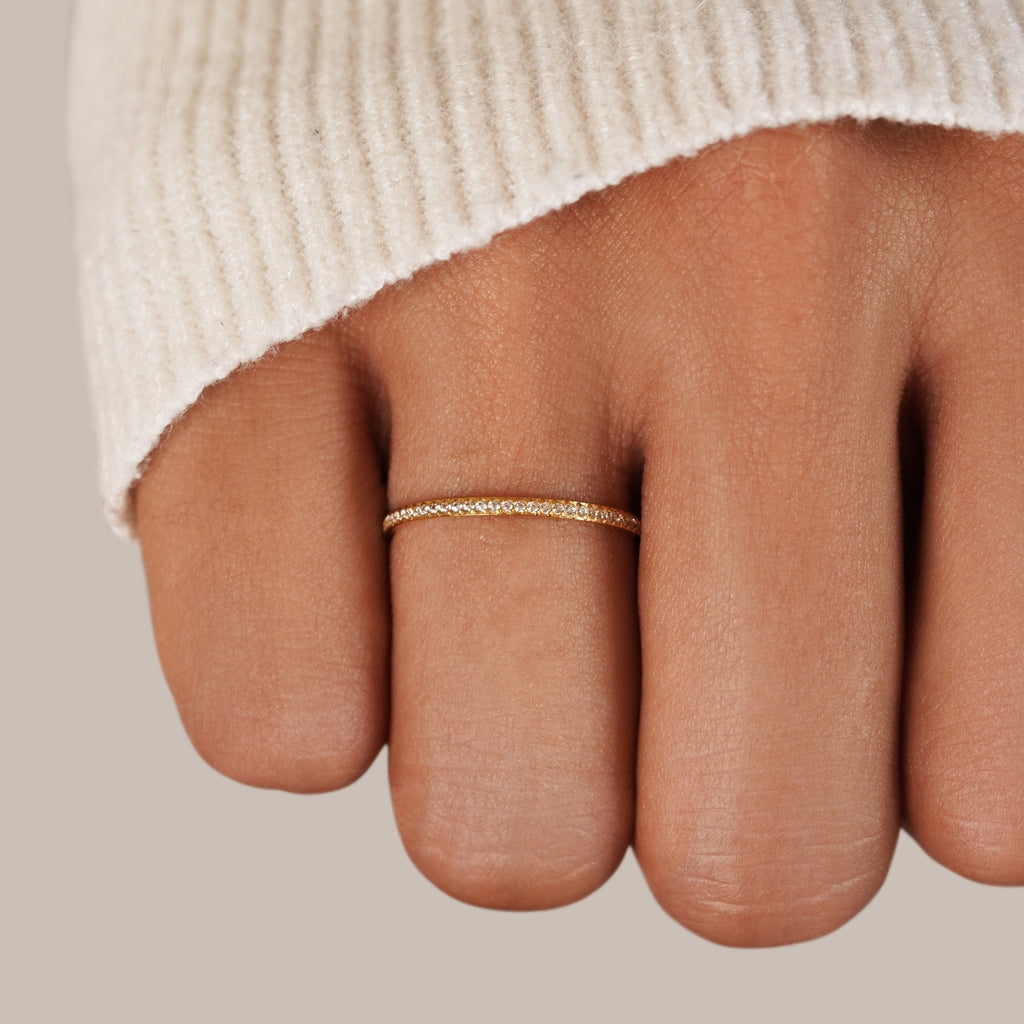 Eternity 18K Crystal Ring — view 2