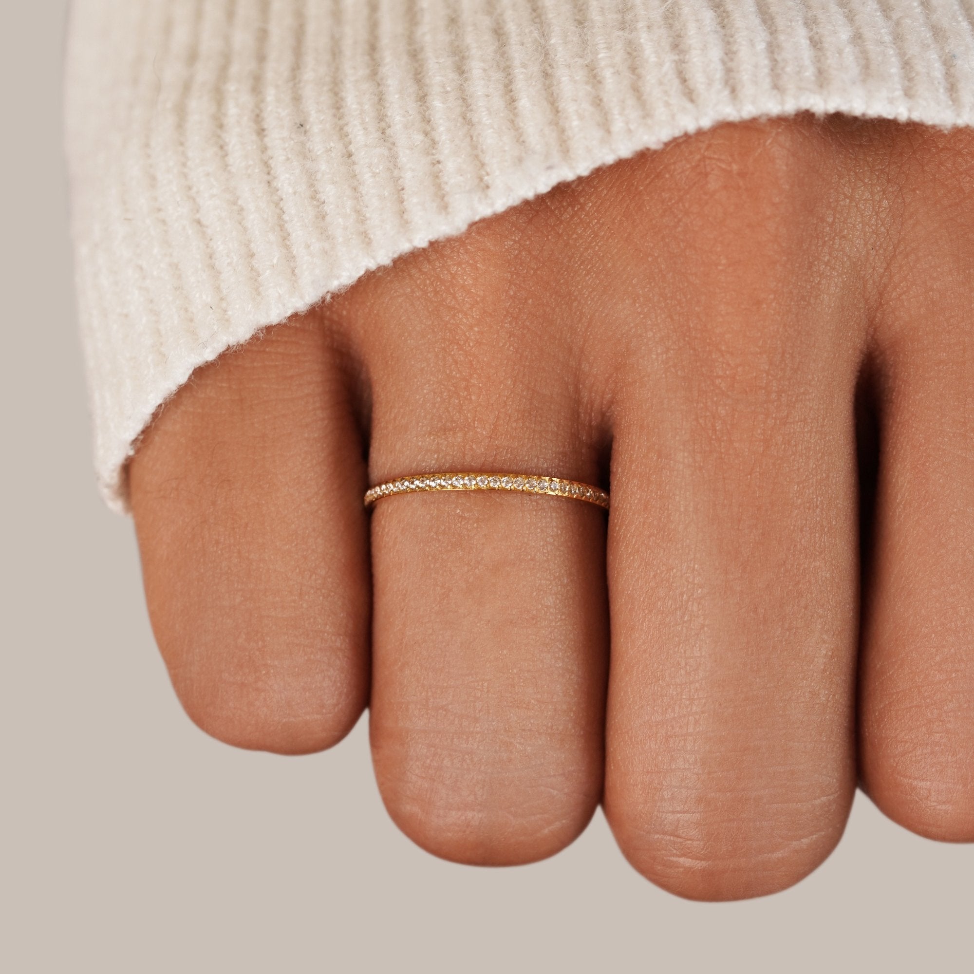 Eternity 18K Crystal Ring — view 2