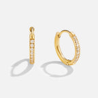 Eternity Hoop Earrings — view 5