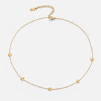 Flower Power 18K Gold Chain Necklace — view 3
