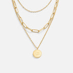 Geya Coin Layered Necklace — view 1