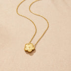 Golden Clover Necklace — view 4