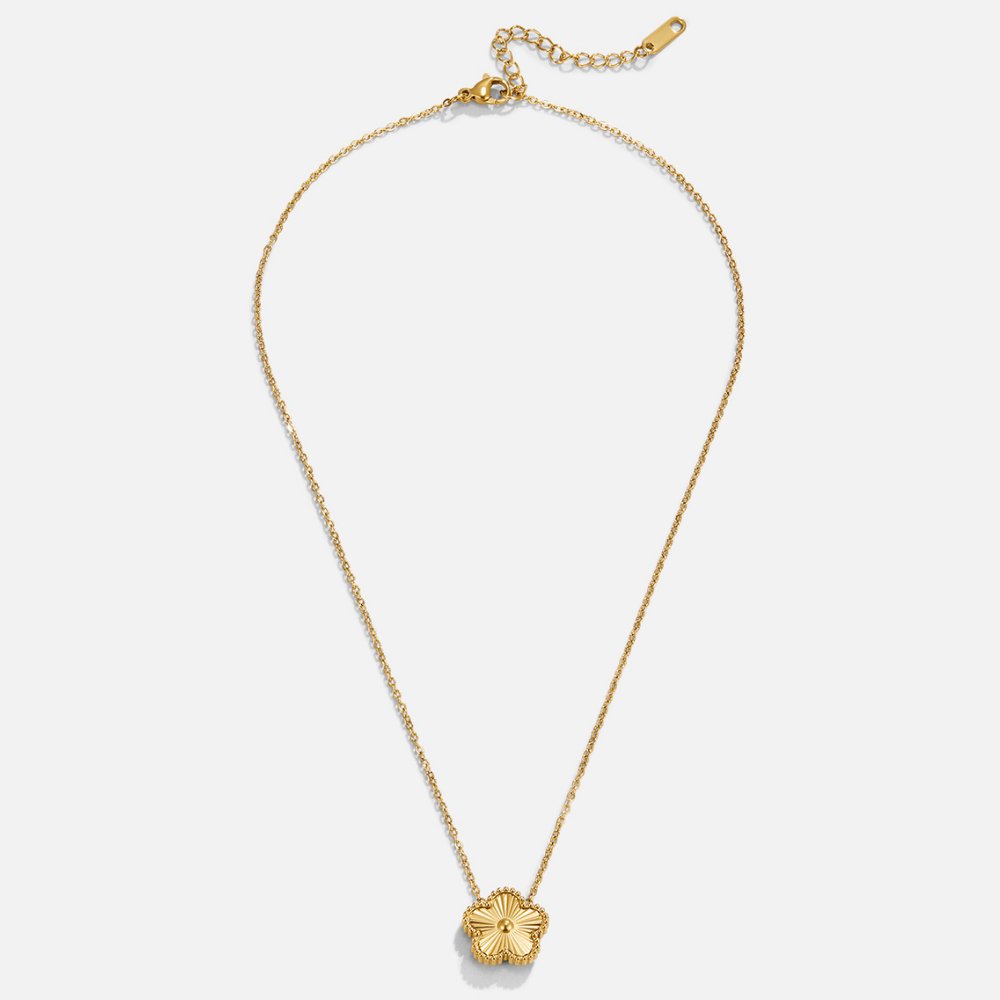 Golden Clover Necklace — view 5