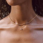 Guiding Star Emerald Crystal Necklace — view 2
