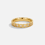 Hera Gold Crystal Ring — view 3