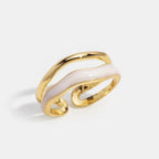 Layered Sahara Gold Ring — view 4