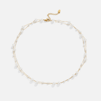 Layered Tori Pearl Necklace — view 4
