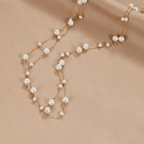 Layered Tori Pearl Necklace — view 2