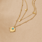 Layered Turquoise Necklace — view 1