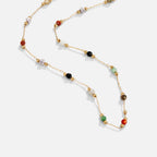 Lulu Beaded Stone Necklace — view 1