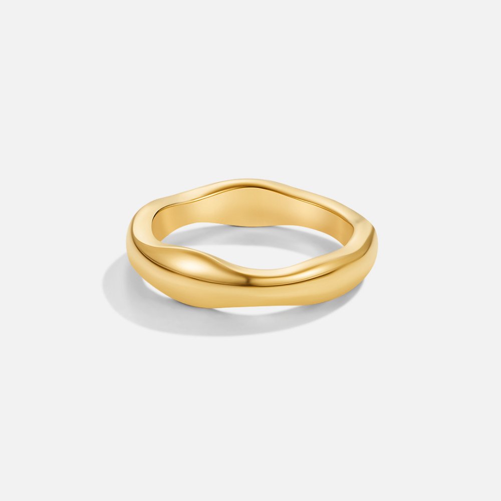 Madison Wave Ring Set — view 2