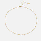 Mila White Bead Necklace — view 5
