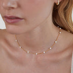 Nura Pearl 18K Gold Necklace — view 6