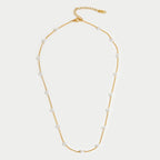 Nura Pearl 18K Gold Necklace — view 4