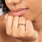 Tali Rainbow Crystal Ring — view 3
