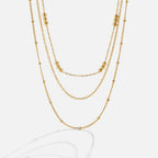Tessa Triple Layered Necklace — view 1