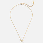 Tiffany Crystal Leaf Pendant Necklace — view 5