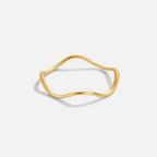 Tina Gold Stack Ring — view 1