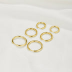 Triple Hoop Earrings Set — view 1
