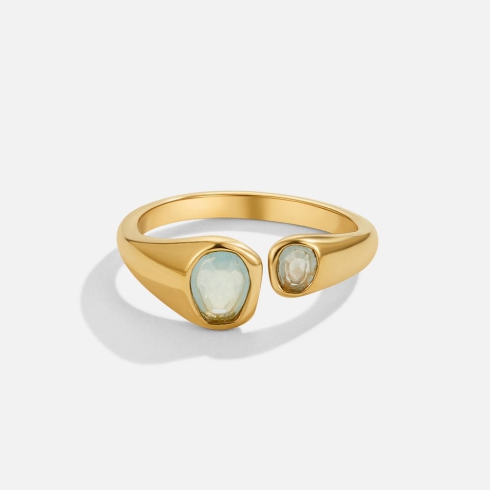 Vintage Aquamarine Wrap Ring — view 4